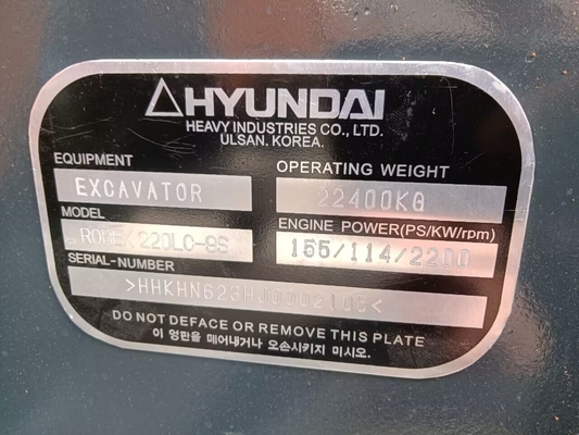 4600MM 최대 발굴 높이 건설 프로젝트용 4.2 km/h의 사용된 발굴기 등급 속도