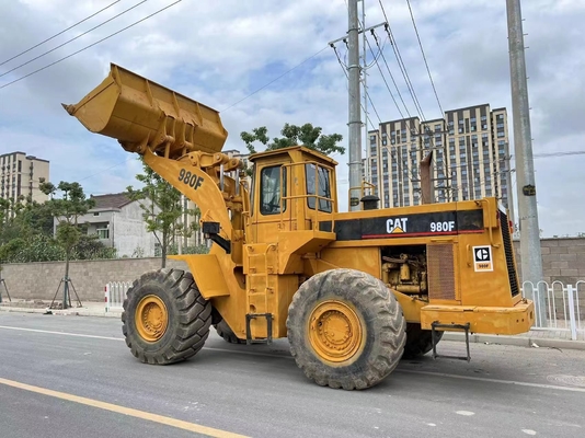 6톤의 명목 부하 CAT980F 다른 수압 펌프와 함께 사용 된 바퀴 부하기