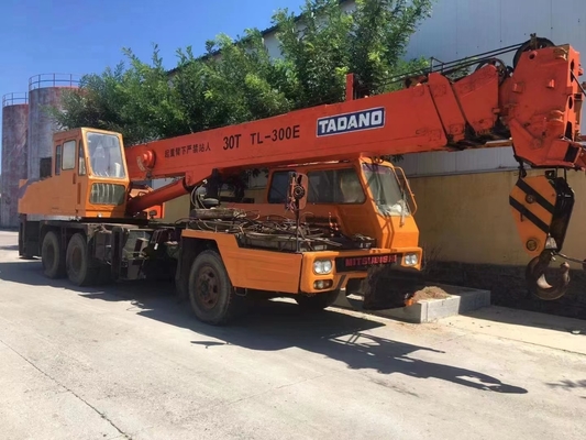 250TON 명목 부하 용량 사용된 트럭 크레인 TL300부터 3000 작업 시간