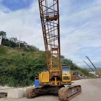 사용 된 XCMG 55T 80T QUY55 QUY50-II QUY80 크롤러 크레인 최대 들어올림 높이 50M