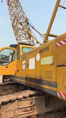 사용 된 XCMG 55T 80T QUY55 QUY50-II QUY80 크롤러 크레인 최대 들어올림 높이 50M