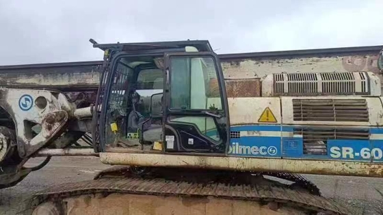 디젤 로터리 리그와 함께 손가락 끝에서 파는 토양 파기 SOILME SM870 SR60 TH55