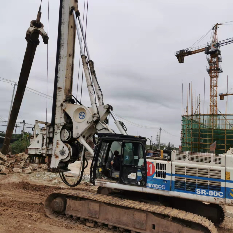 굴착 직경 2.5m Soilmec SR-60 SR-65 SR-70 R-516 R-622 로터리 리그 이탈리아에서 제조