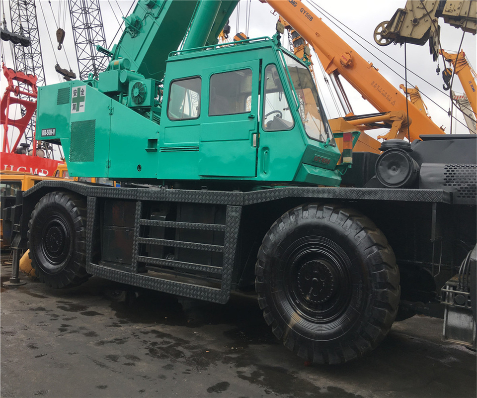 50 톤 일본 원산 타다노 TG-500E TL-300E 이동 크레인 2001-4000 작업 시간