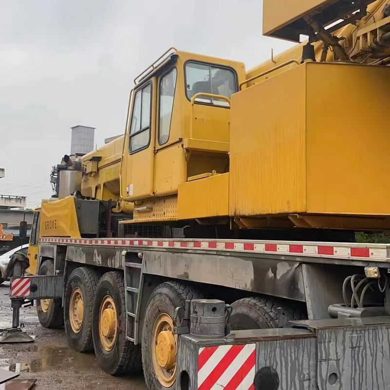 50000kg CHANGCHAI 엔진 미국 Grove 9130E 120T 중동의 거친 지형 크레인