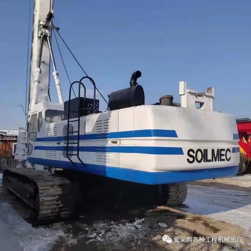물 우물 및 바위용 굴착 굴착 굴착 가공 회전 리그 SOILME SM870 SR60 TH55